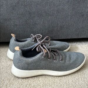 Allbirds Men's Charcoal Gray Wool Runner Sneakers